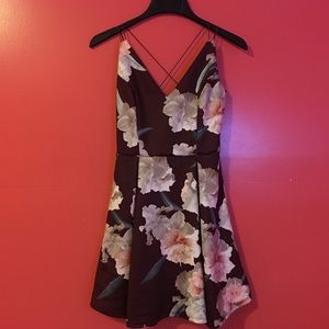 CHARLOTTE RUSSE Floral Dress